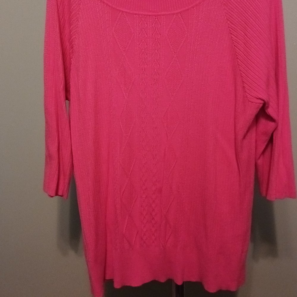 Dress Barn Women Melon sweater